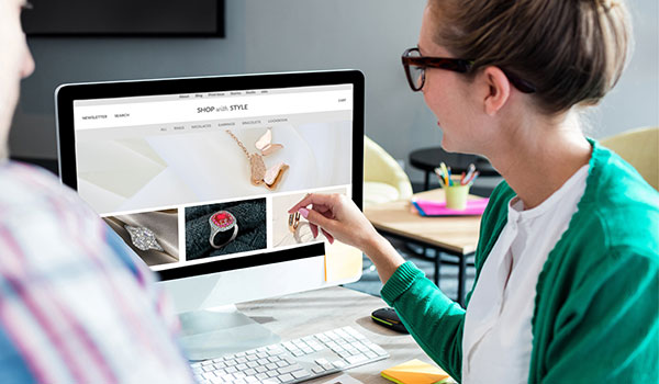 Jeweler web pages