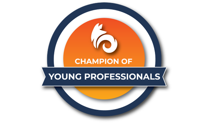 Champion of Young Professionals Logo