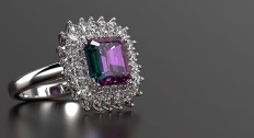 Alexandrite ring