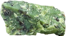 serpentine gemstone sample